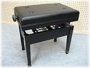 高さ調整自在！（甲南）ピアノ椅子E-565<<日本製>>